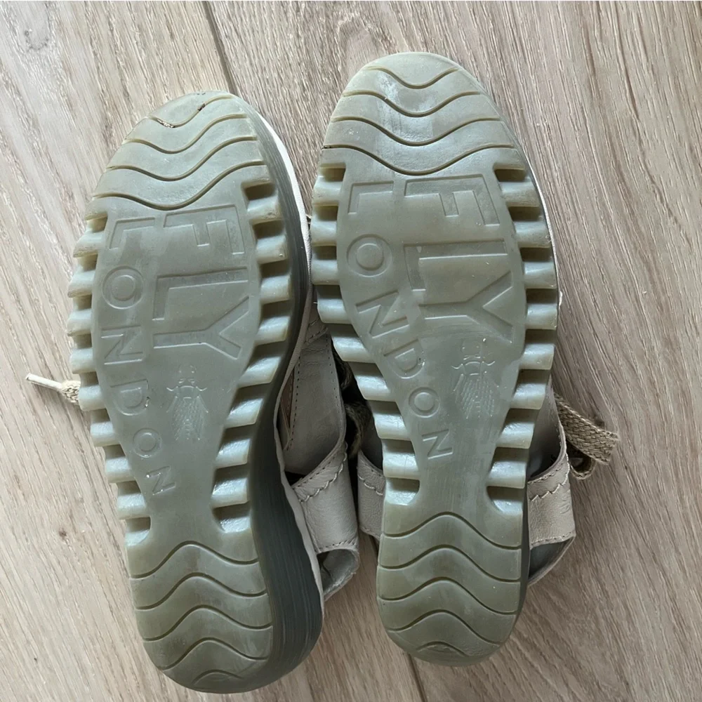Fly London Ylva Lace Up Sandals